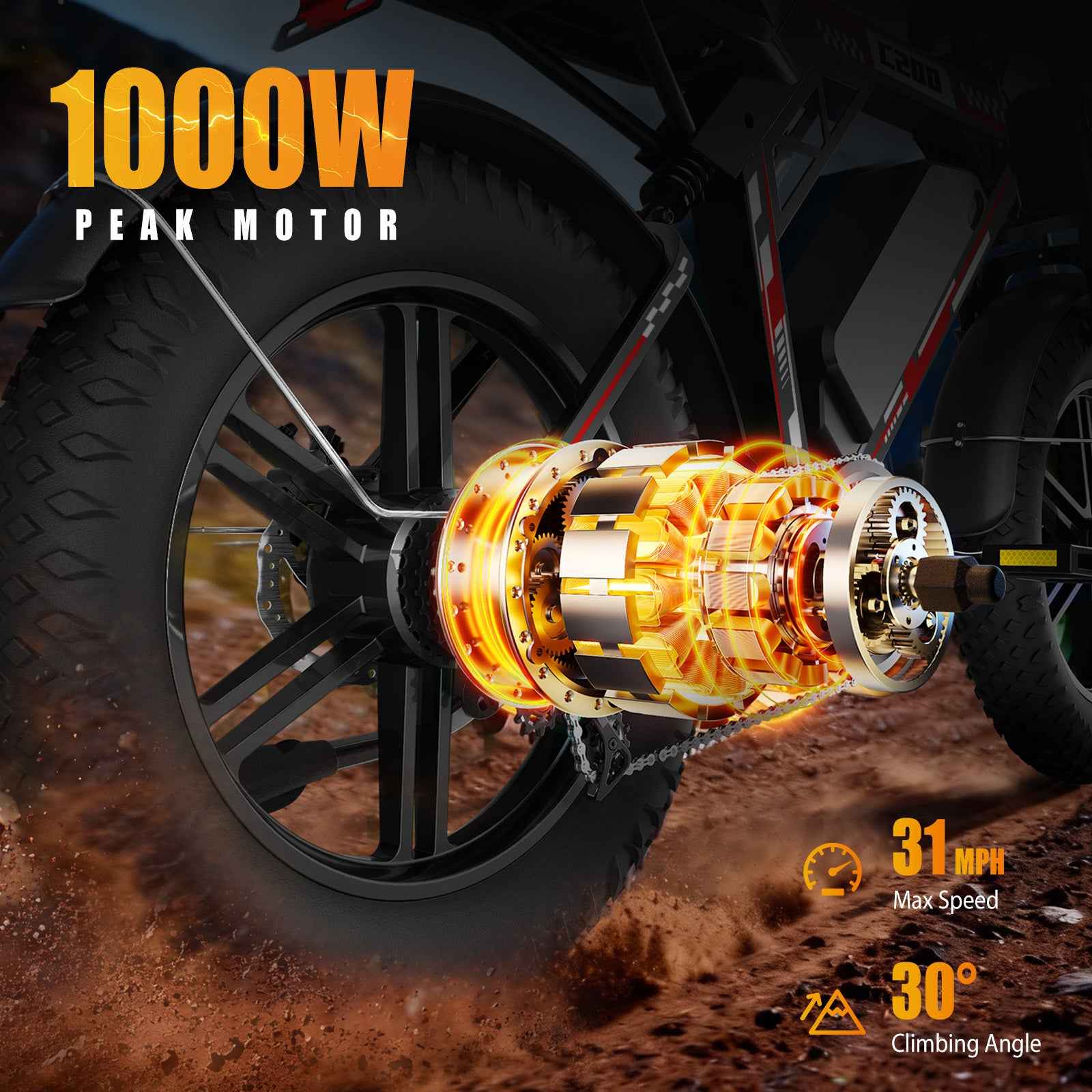 RocSec C200 Electric Bike