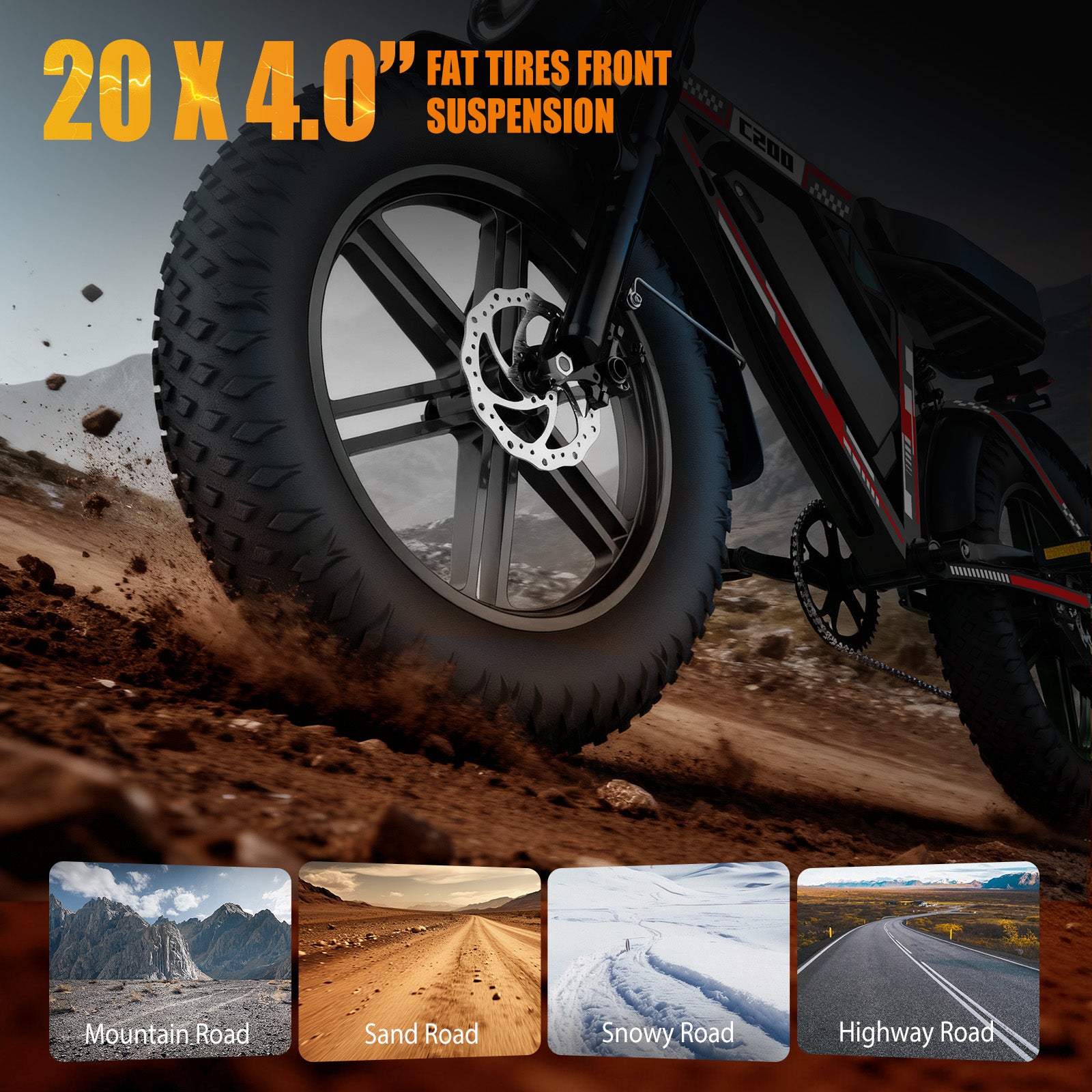 RocSec C200 Electric Bike