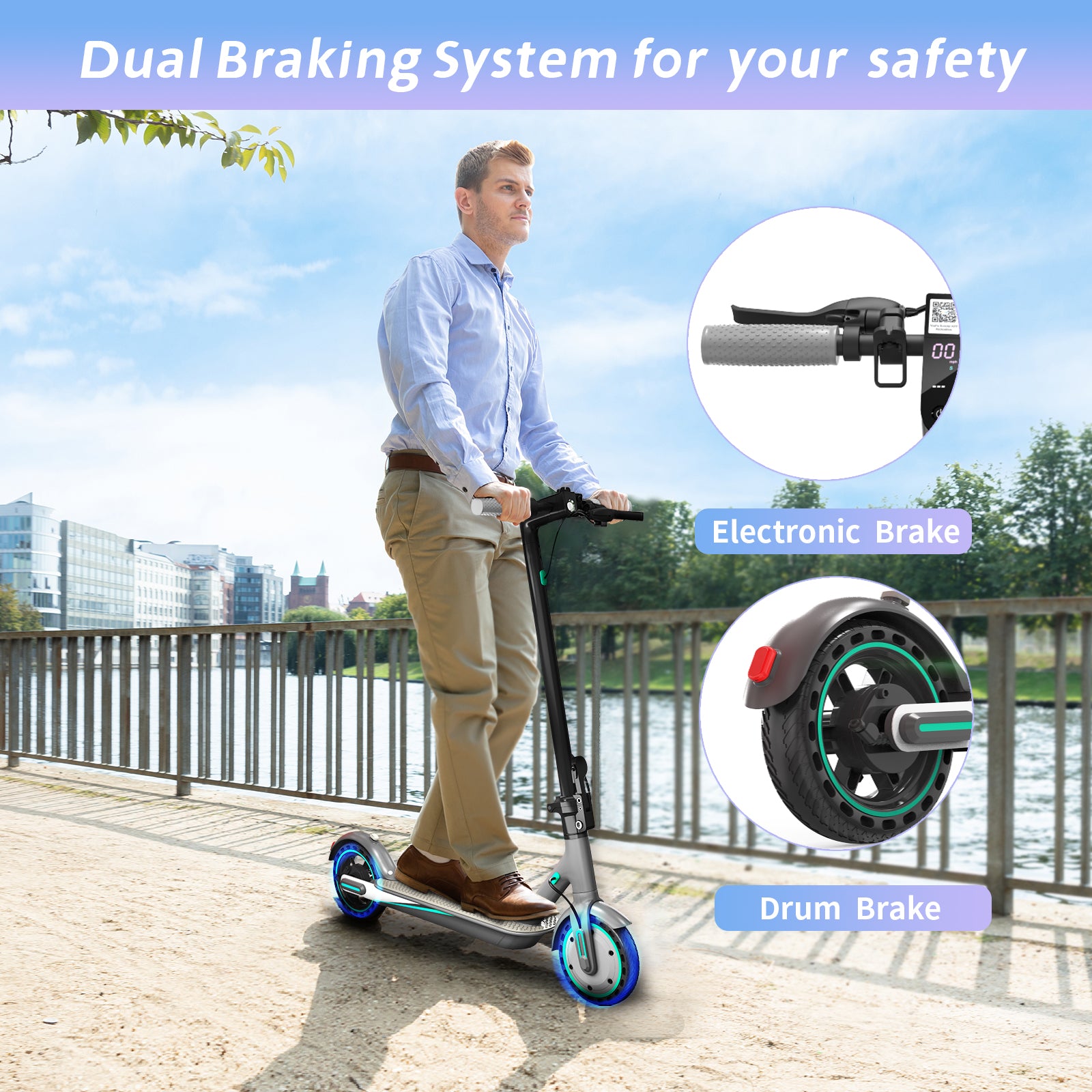 RocSec V8  Electric Scooter