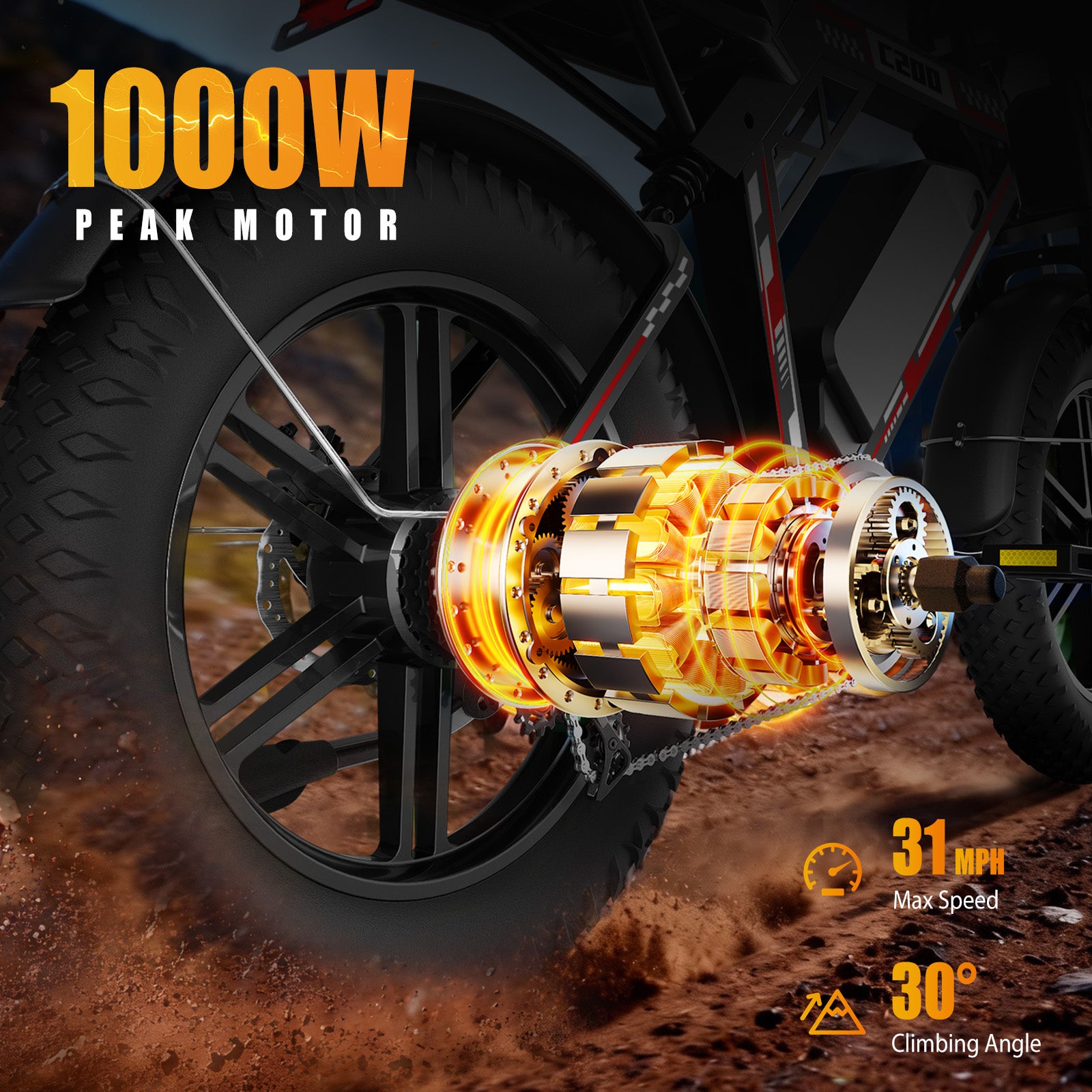 RocSec C200 Electric Bike